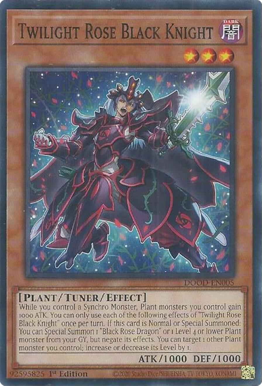 Twilight Rose Black Knight [DOOD - DOOD-EN005]