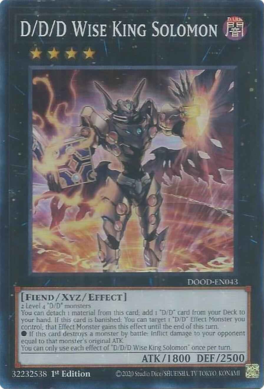 D/D/D Wise King Solomon [DOOD - DOOD-EN043]
