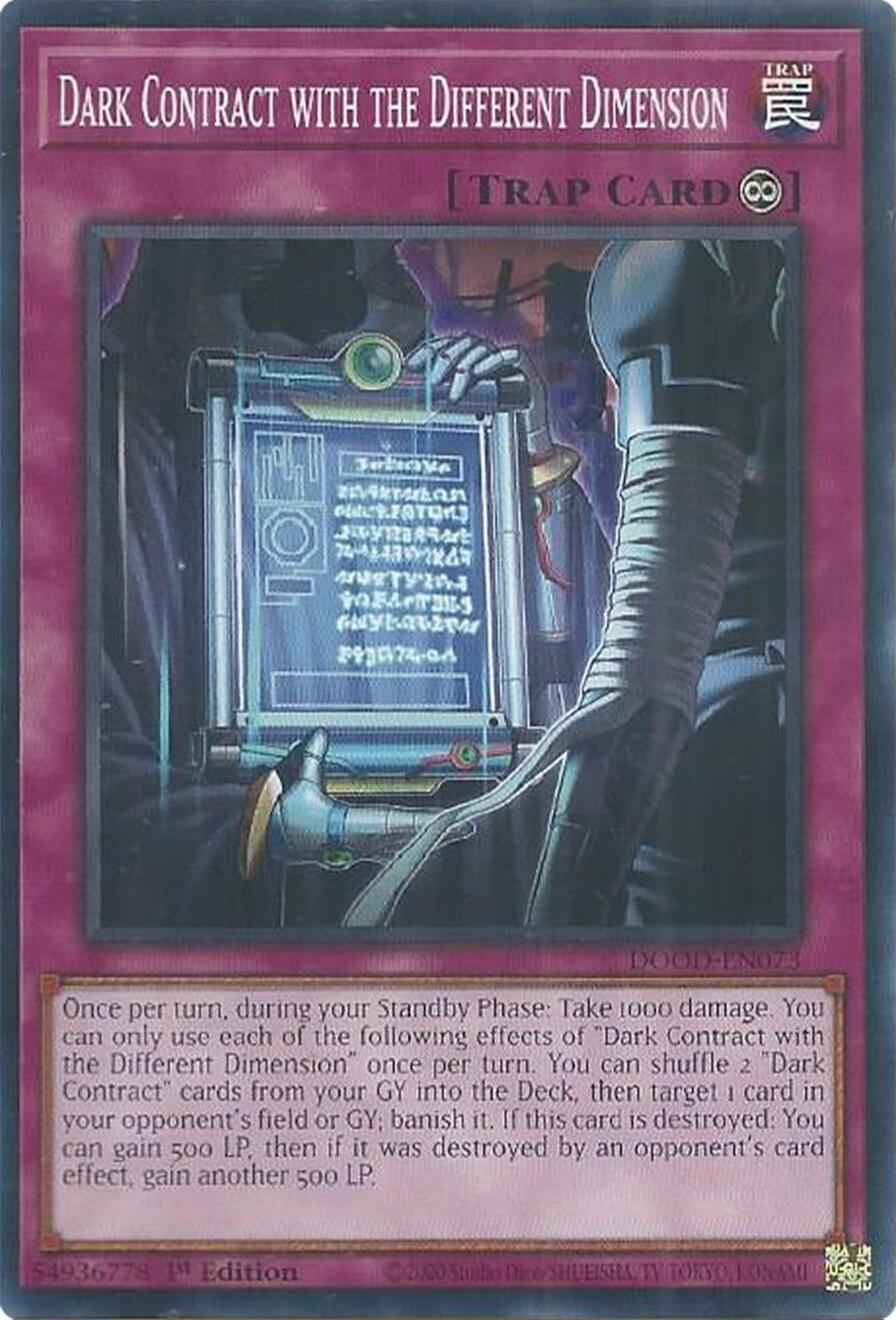 Dark Contract with the Different Dimension [DOOD - DOOD-EN073]