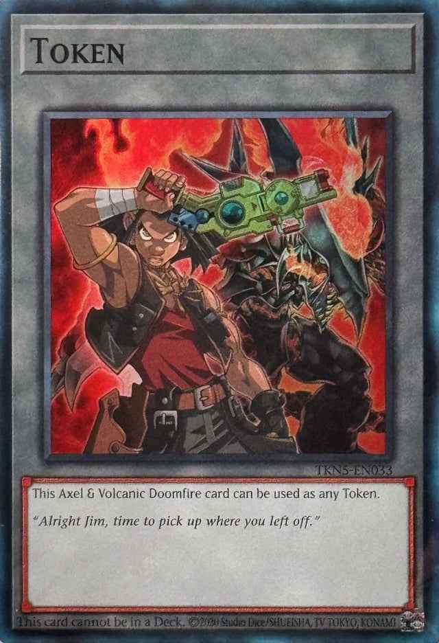 Token: Axel & Volcanic Doomfire [DOOD - TKN5-EN033]