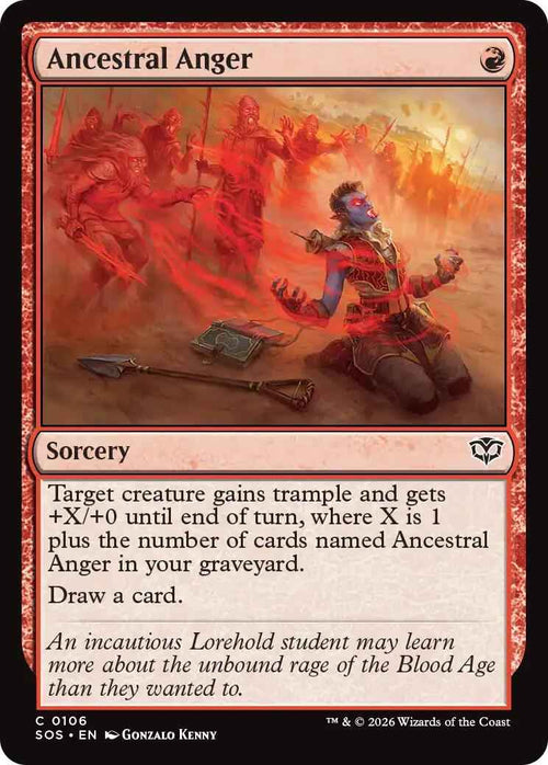 Ancestral Anger [SOS - 106]