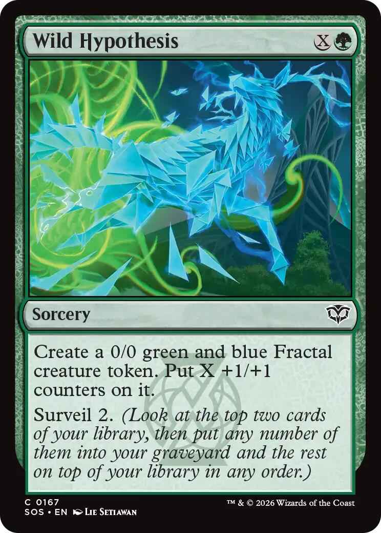 Wild Hypothesis [SOS - 167]