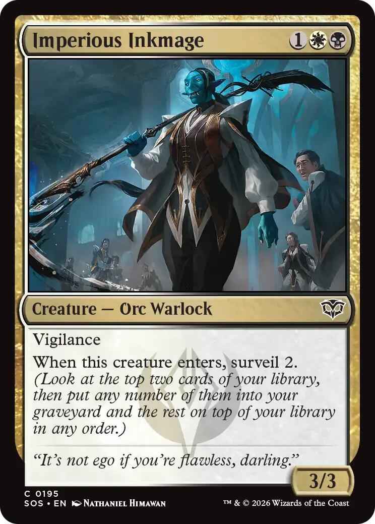 Imperious Inkmage [SOS - 195]